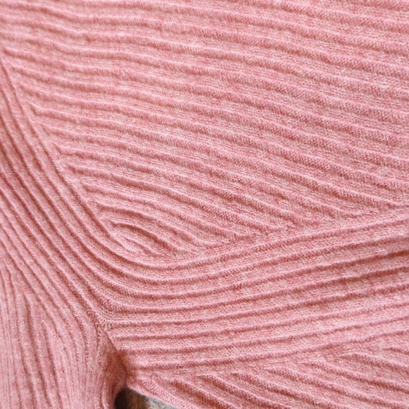 M&S Marks & Spencer Collection Pullover Knitted Jumper Sweater US XS Dusky Rose - Picture 3 of 12